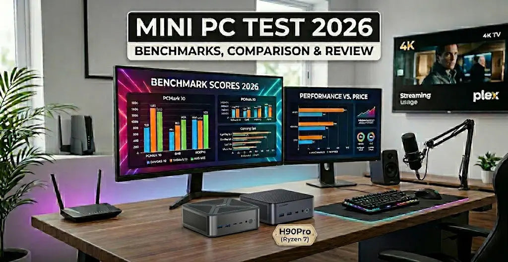 Mini PC Test 2026 | Benchmark, Comparison & Reviews for U58, GH8, H90Pro, GH9